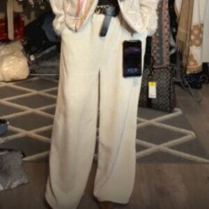 MADE IN ITALY Stylish Wide-Leg Pants WITH BELT